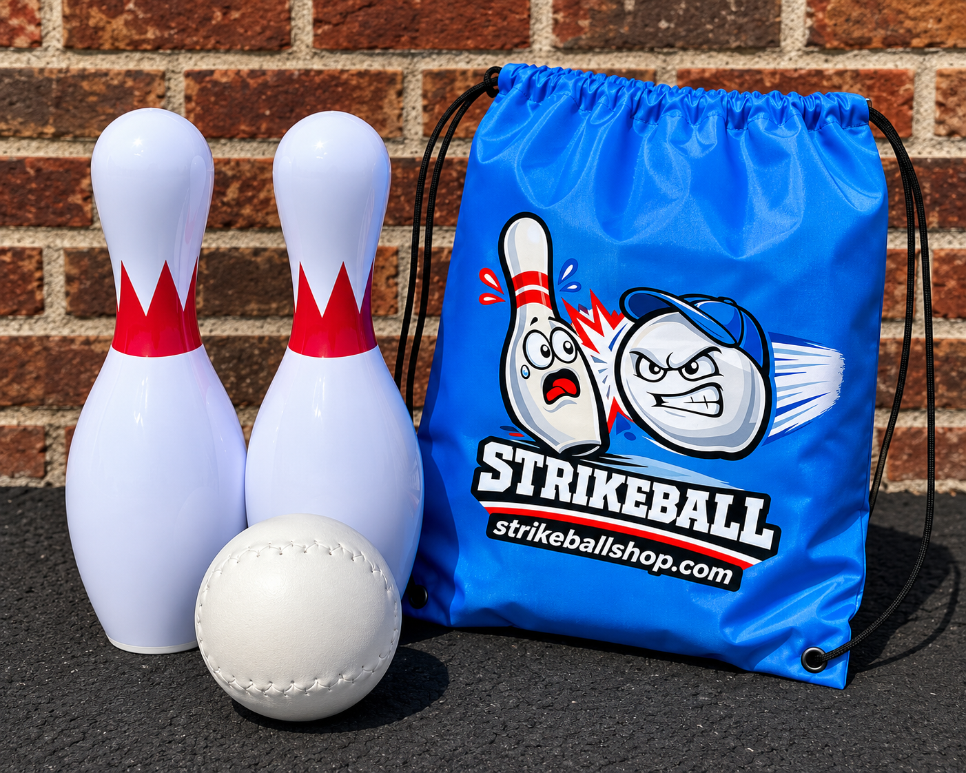 StrikeBall™ – The Backyard Bowling & Softball Game for All Ages