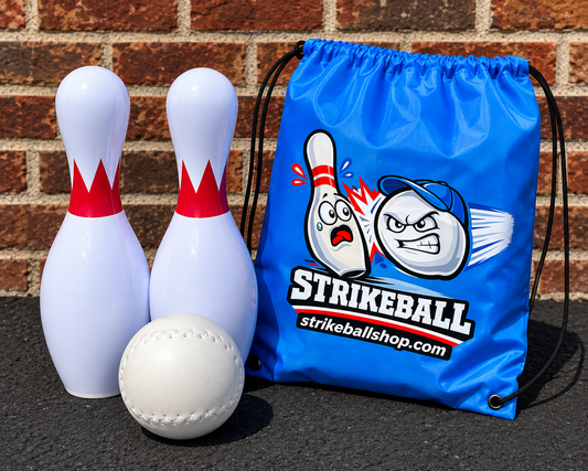 StrikeBall™ – The Backyard Bowling & Softball Game for All Ages